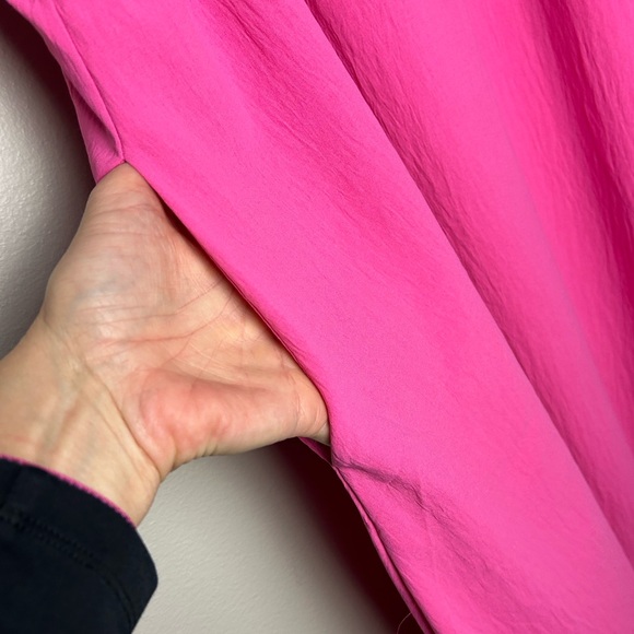 A New Day Spaghetti Strap Adjustable Slip Dress Large Maxi Barbie Pink Pockets - Picture 9 of 12